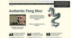 Desktop Screenshot of fengshui-consultants.co.uk