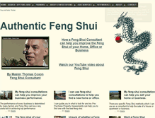 Tablet Screenshot of fengshui-consultants.co.uk